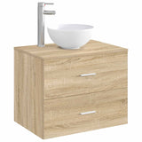 vidaXL Bathroom Sink Chrome 32 x 32 x 13 cm Metal