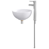 vidaXL Bathroom Sink Chrome 32 x 32 x 13 cm Metal