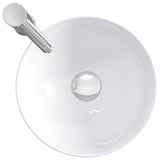 vidaXL Bathroom Sink Chrome 32 x 32 x 13 cm Metal