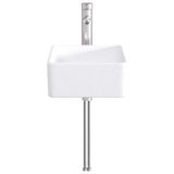 vidaXL Bathroom Sink Chrome 40.5 x 30.5 x 13 cm Metal