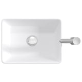 vidaXL Bathroom Sink Chrome 40.5 x 30.5 x 13 cm Metal