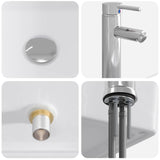vidaXL Bathroom Sink Chrome 40.5 x 30.5 x 13 cm Metal