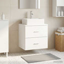 vidaXL Wall-Mounted Furniture Washbasin White 49.5 x 41 x 62.5 cm