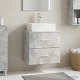 vidaXL Wall-Mounted Furniture Washbasin White 49.5 x 41 x 62.5 cm
