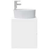 vidaXL Wall-mounted Basin from a Cabinet White 49.5 x 44.5 x 65 cm