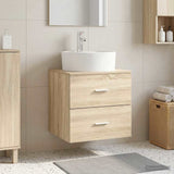vidaXL Wall-mounted Basin from a Cabinet White 49.5 x 44.5 x 65 cm