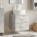vidaXL Wall-mounted Basin from a Cabinet White 49.5 x 44.5 x 65 cm