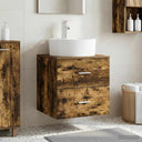 vidaXL Wall-mounted Basin from a Cabinet White 49.5 x 44.5 x 65 cm