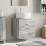 vidaXL Wall-mounted Basin from a Cabinet White 49.5 x 44.5 x 65 cm