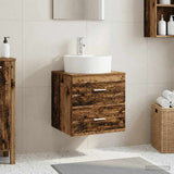vidaXL Wall-mounted Basin from a Cabinet White 49.5 x 44.5 x 65 cm