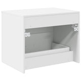 vidaXL Wall-Mounted Bathroom Cabinet White 62.5 x 44.5 x 50 cm