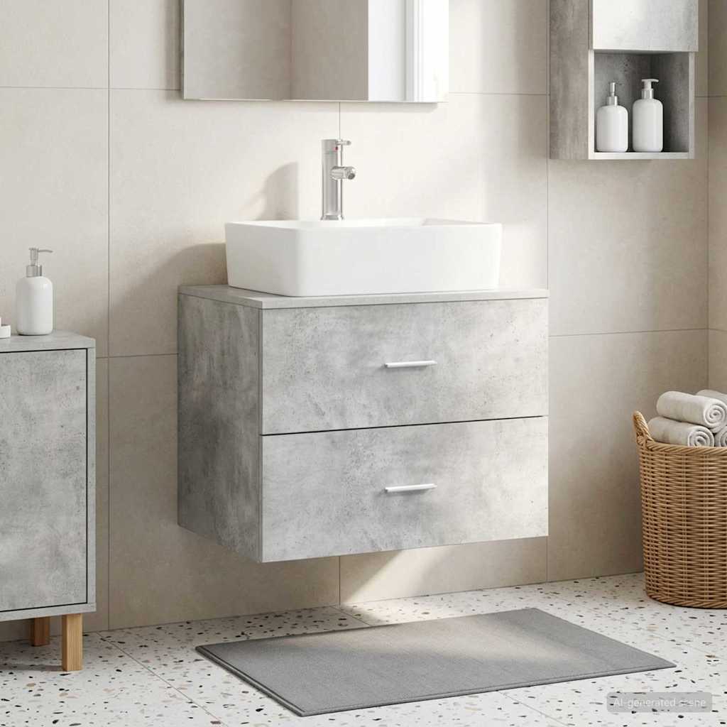 vidaXL Wall-Mounted Bathroom Cabinet White 62.5 x 44.5 x 50 cm