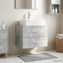 vidaXL Wall-Mounted Bathroom Cabinet White 62.5 x 44.5 x 50 cm