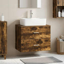 vidaXL Wall-Mounted Bathroom Cabinet White 62.5 x 44.5 x 50 cm