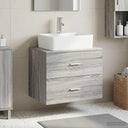 vidaXL Wall-Mounted Bathroom Cabinet White 62.5 x 44.5 x 50 cm
