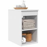 vidaXL Badkamerkast Tussenin Wit 30 x 35 x 50 cm Bewerkt hout