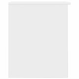 vidaXL Badkamerkast Tussenin Wit 30 x 35 x 50 cm Bewerkt hout