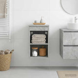 vidaXL Badkamerkast Tussenin Wit 30 x 35 x 50 cm Bewerkt hout
