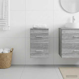 vidaXL Bathroom Cabinet Mid-level White 30 x 35 x 50 cm Engineered Wood
