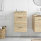 vidaXL Bathroom Cabinet Mid-level White 30 x 35 x 50 cm Engineered Wood