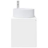 vidaXL Wandgemonteerde wastafelmeubel Wit 49,5 x 44,5 x 65,5 cm