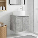 vidaXL Wandgemonteerde wastafelmeubel Wit 49,5 x 44,5 x 65,5 cm