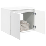 vidaXL Wandgemonteerde Badkamerkast Wit 62,5 x 44,5 x 50 cm