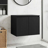 vidaXL Wandgemonteerde Badkamerkast Wit 62,5 x 44,5 x 50 cm