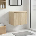 vidaXL Wandgemonteerde Badkamerkast Wit 62,5 x 44,5 x 50 cm