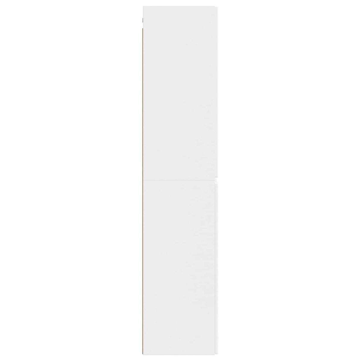 vidaXL Wandgemonteerde Badkamerkast Wit 33 x 34,5 x 160 cm