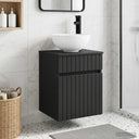 vidaXL Wall-Mounted Washbasin Cabinet White 39 x 41 x 64.5 cm