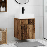 vidaXL Wandgemaakte spoelbak wastafel Wit 39 x 41 x 62,5 cm