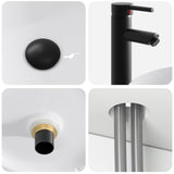 vidaXL Wall-Mounted Washbasin Cabinet White 49 x 44.5 x 65 cm