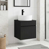 vidaXL Wall-Mounted Washbasin Cabinet White 49 x 44.5 x 65 cm