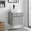 vidaXL Wall-Mounted Washbasin Cabinet White 49 x 44.5 x 65 cm