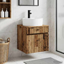 vidaXL Wall-Mounted Washbasin Cabinet White 49 x 44.5 x 65 cm