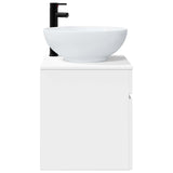 vidaXL Wall-mounted Washbasin Cabinet White 49 x 44.5 x 66.5 cm