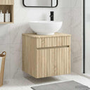 vidaXL Wall-mounted Washbasin Cabinet White 49 x 44.5 x 66.5 cm