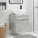 vidaXL Wall-mounted Washbasin Cabinet White 49 x 44.5 x 66.5 cm