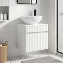 vidaXL Wall-mounted Washbasin Cabinet White 49 x 44.5 x 66.5 cm