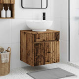 vidaXL Wall-mounted Washbasin Cabinet White 49 x 44.5 x 66.5 cm