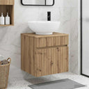 vidaXL Wall-mounted Washbasin Cabinet White 49 x 44.5 x 66.5 cm