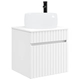 vidaXL Wandgemonteerde wastafelmeubel Wit 49 x 44,5 x 66 cm