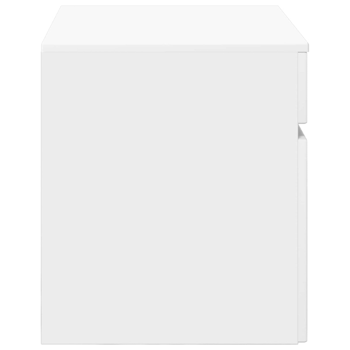 vidaXL Wall-Mounted Bathroom Cabinet White 59 x 44.5 x 50 cm Engineered Wood
