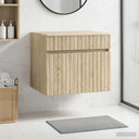 vidaXL Wall-Mounted Bathroom Cabinet White 59 x 44.5 x 50 cm Engineered Wood