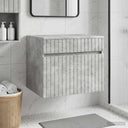 vidaXL Wall-Mounted Bathroom Cabinet White 59 x 44.5 x 50 cm Engineered Wood