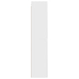vidaXL Wandgemonteerde Badkamerkast Wit 33 x 34,5 x 160 cm