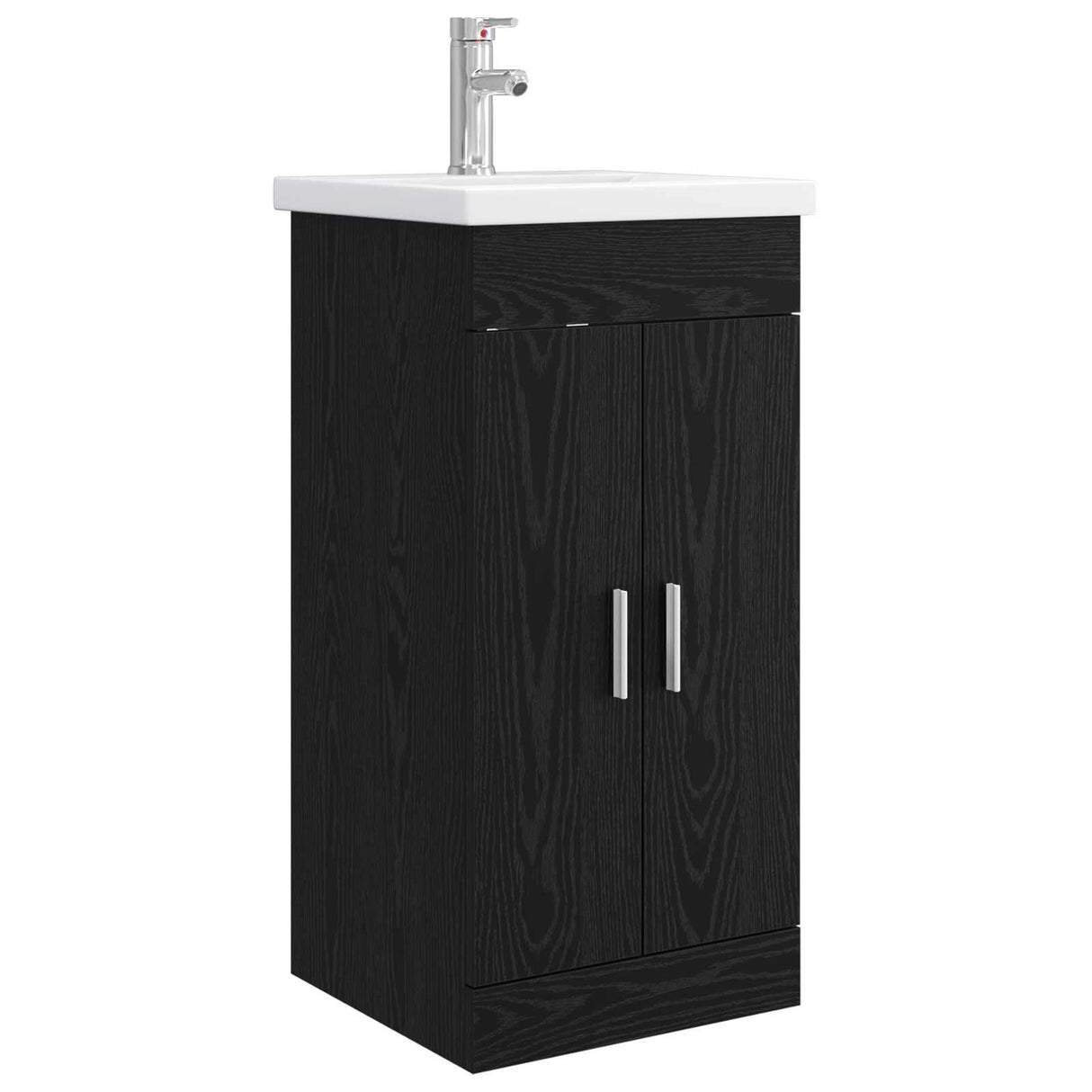 vidaXL Bathroom Cabinet Set White 61 x 40 x 84.5 cm Engineered Wood