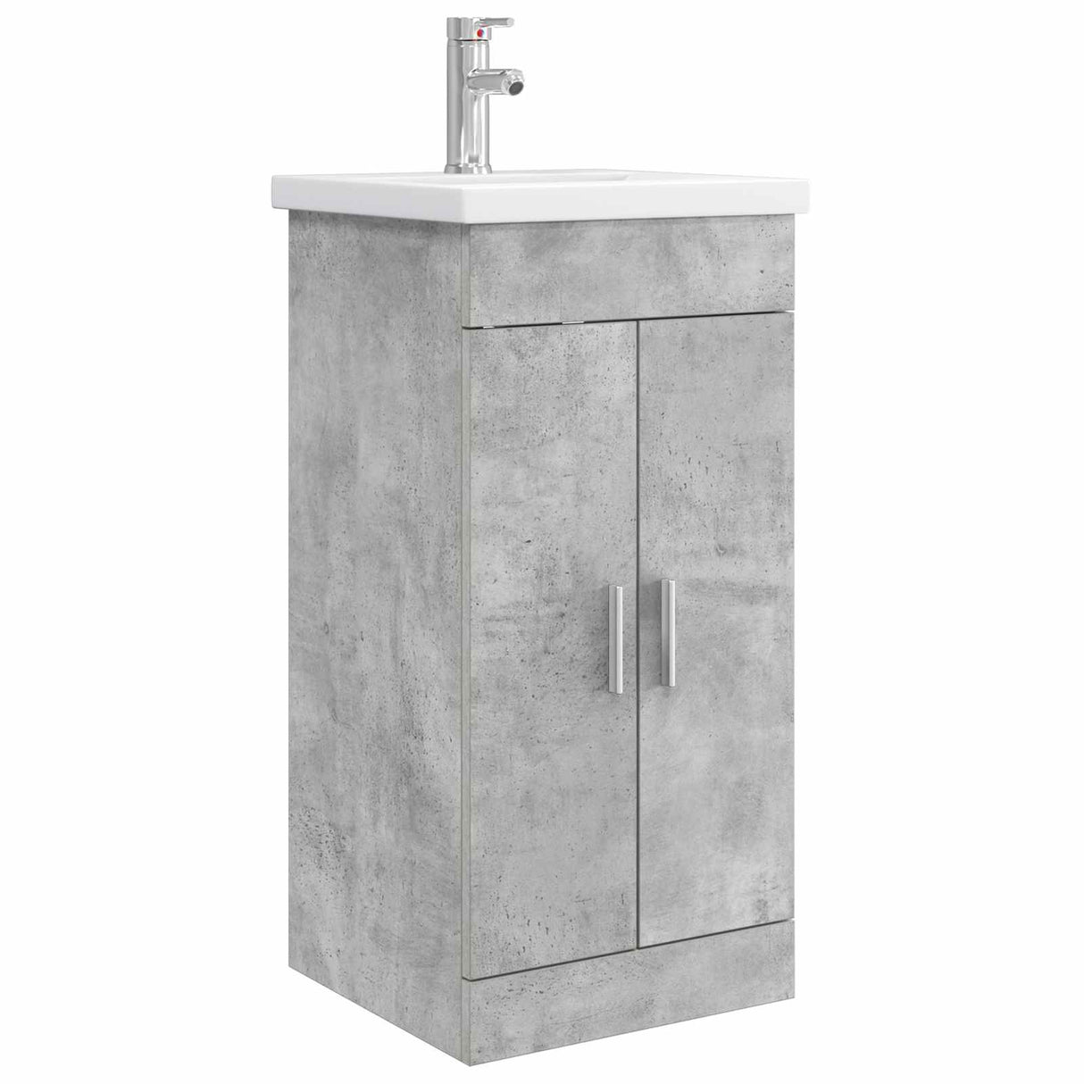 vidaXL Bathroom Cabinet Set White 61 x 40 x 84.5 cm Engineered Wood