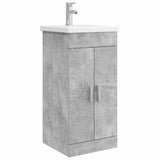 vidaXL Bathroom Cabinet Set White 61 x 40 x 84.5 cm Engineered Wood